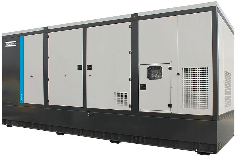 Нагрузочные испытания ДГУ Atlas copco QIS 1420 на базе дизельного двигателя MTU 18V2000G76F